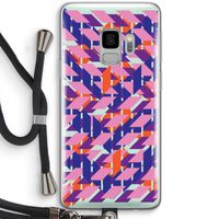 Skew Blush 3: Samsung Galaxy S9 Transparant Hoesje met koord