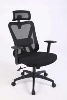 Activejet T5 ergonomische bureaustoel zwart