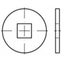 Onderlegring 14 mm 44 mm Staal Galvanisch verzinkt 100 stuk(s) TOOLCRAFT 107037 - thumbnail