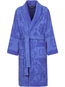 Dolce & Gabbana peignoir en jacquard - Violet