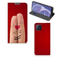 OPPO A73 5G Hippe | Standcase | Liefde - Origineel Romantisch Cadeau