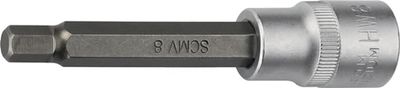 Promat Dopsleutelbit | 1/2 inch binnen-6-kant | sleutelwijdte 10 mm | lengte 100 mm - 4000821377 4000821377