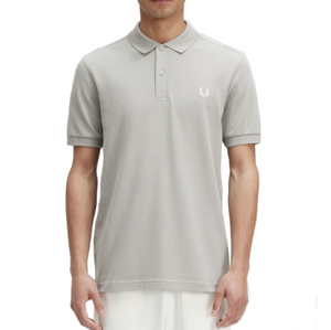 Fred Perry - Plain Tennis Poloshirt - Limestone