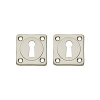 Intersteel Sleutelrozetten vierkant nikkel mat