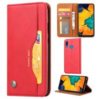 Card Set Series Samsung Galaxy A20e Wallet Case - Rood - thumbnail