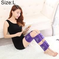 3 STKS/set been houding corrector O/X-type Bowlegs orthotische bandage rechttrekken belt band grootte: L (paars)