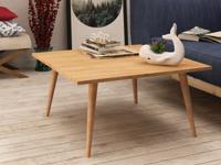 Salontafel LIVAI 80 cm eik