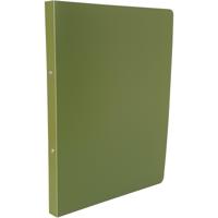 Bronyl Nature ringmap, voor ft A4, uit PP, 2 ringen van 16 mm, kaki groen