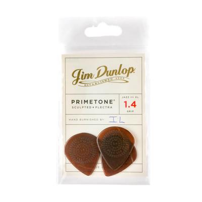 Dunlop 520P140 Primetone Grip Jazz III XL Plectrum 1.4mm 3-Pack