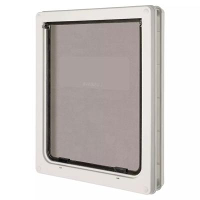 Hondenluik plastic 4.5x36.5x44cm wt - Dogmate