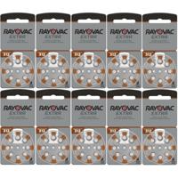 Rayovac gehoorapparaat batterijen Type 312 (bruin) - 10 x 8 stuks