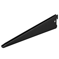 DX Wandraildrager Dubbel 370mm Zwart ES 370D BE