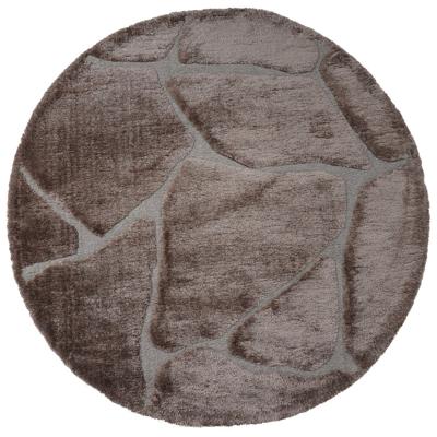 Vloerkleed Macy Bruin Rond ø160 cm Vloerkleed Macy Bruin Rond ø160 cm