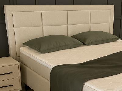 OP=OP Hoofdbord Onyx 220 x 130 Lichtbeige