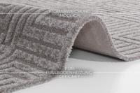 Hanse Home - Soft Short-Pile Carpet in High-Low-Optic Manipu - 80x150 cm