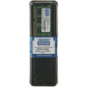 Goodram 8GB DDR3 PC3-12800 SO-DIMM geheugenmodule 1 x 8 GB 1600 MHz