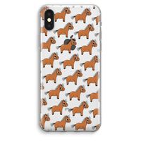 Pony: iPhone XS Max Transparant Hoesje