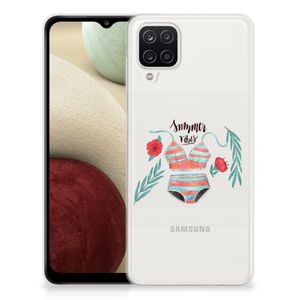 Samsung Galaxy A12 Telefoonhoesje met Naam Boho Summer