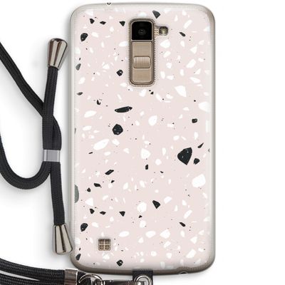 Terrazzo N°20: LG K10 (2016) Transparant Hoesje met koord