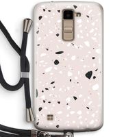 Terrazzo N°20: LG K10 (2016) Transparant Hoesje met koord