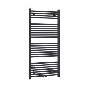 Best Design Handdoekradiator Zero Recht 120x60 cm Zwart