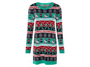 esmara Dames kerstjurk (M (40/42), Turquoise)