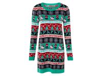 esmara Dames kerstjurk (L (44/46), Turquoise)