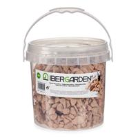 Decoratie steentjes/kiezels - terracotte - grof - 3 kg - voor bloempot/plantenbak - aquarium