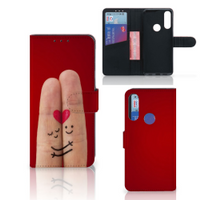 Alcatel 1S 2020 Wallet Case met Pasjes Liefde - Origineel Romantisch Cadeau