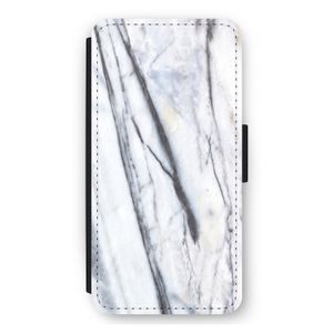 Gestreepte marmer: iPhone 11 Flip Hoesje