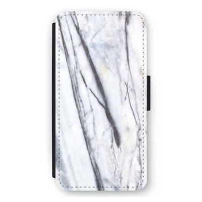 Gestreepte marmer: iPhone 11 Flip Hoesje
