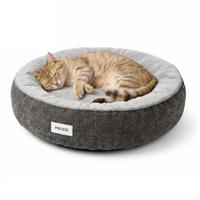 Pecco Luxe mand voor hond en kat - Orthopedisch - 50 cm - Grijs