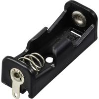 TRU COMPONENTS TC-13220696 Batterijhouder 1 N (lady) Soldeeraansluiting (l x b x h) 36 x 13 x 12 mm