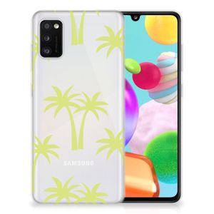 Samsung Galaxy A41 TPU Case Palmtrees