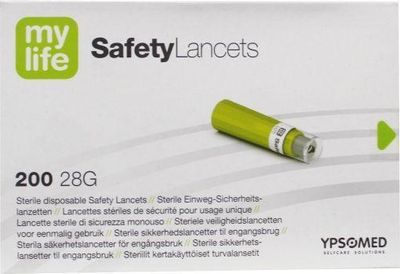 Ypsomed Mylife safetylancet (200 st)