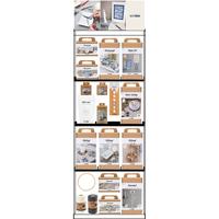 Creativ Company Vloerdisplay, gemonteerd, category, interieurmix, volwassene, h: 1580 mm, l: 600 mm, b: 400 mm, 98 eenh./ 1 stuk