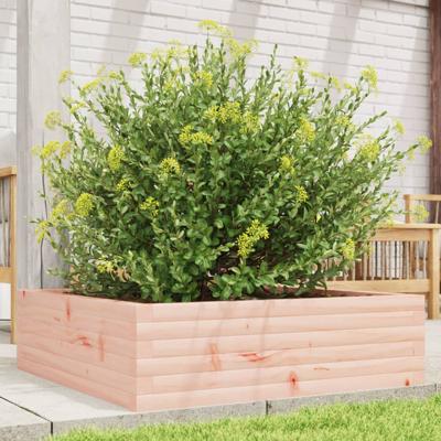 VidaXL Plantenbak 80x80x23 cm massief douglashout