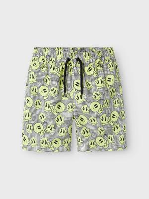 Name it zomer zwembroek jongens - off wit - Nkmzatoony