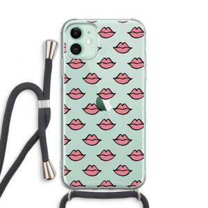 Lipjes: iPhone 11 Transparant Hoesje met koord