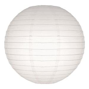 Luxe witte bol lampionnen - dia 25 cm - Bruiloft, verjaardag, party feestartikelen