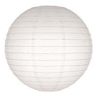 Luxe witte bol lampionnen - dia 25 cm - Bruiloft, verjaardag, party feestartikelen