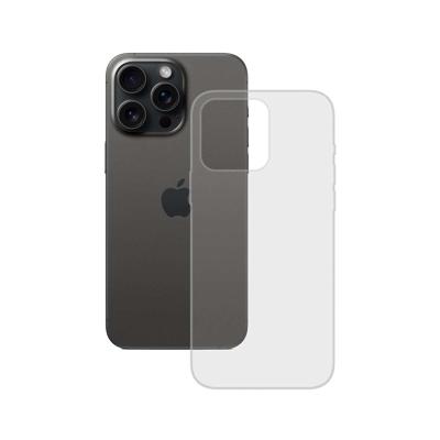 Telefoonhoes Contact IPHONE 15 PRO Transparant Apple iPhone 15 Pro
