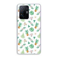 Ananas bladeren: Xiaomi 11T Transparant Hoesje