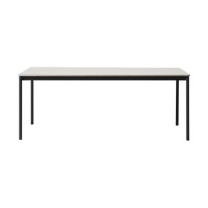 Muuto Base tafel 250x90 wit zwart
