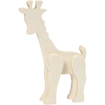 Creativ Company Houten figuur dier - giraf