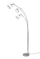 Trio Staande lampDavos wit 3-lichts - R41553006