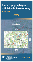 Wandelkaart CT05 CT LUX Grosbous | Topografische dienst Luxemburg