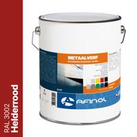 Afinol Metaalverf Helderrood (RAL 3002) 5 liter