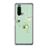 Hang In There: Sony Xperia 5 Transparant Hoesje