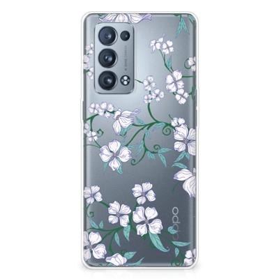 OPPO Reno 6 Pro Plus 5G Uniek | TPU Case | Blossom White